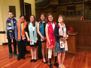 The confirmation class of 2016.
